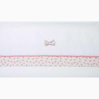 Bed Sheet - Primi Passi - Pink