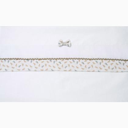 Bed Sheet - Primi Passi - Dove-grey