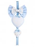 Birth Ribbon - Primi Passi Due Cuori - Sky Blue