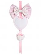 Birth Ribbon - Primi Passi Due Cuori - Pink