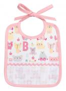 Baby Bib - Primi Passi Lettere - Pink