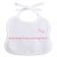 Baby Bib - Zig Zag - Pink