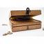 Needle organizer and yarn holder  - 210 holes - Walnut