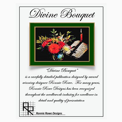 Divine Bouquet From Ronnie Rowe Designs - Cross Stitch Charts