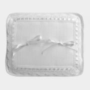 Wedding band holder pillow - White