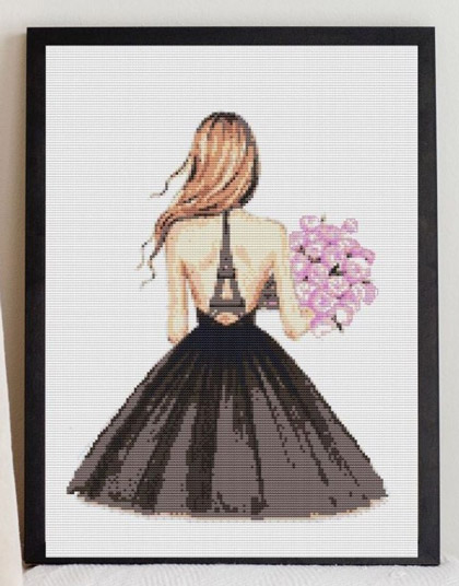 Paris, robe noire