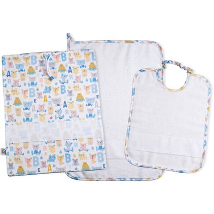 Day Care Set - Primi Passi - Sky Blue - White
