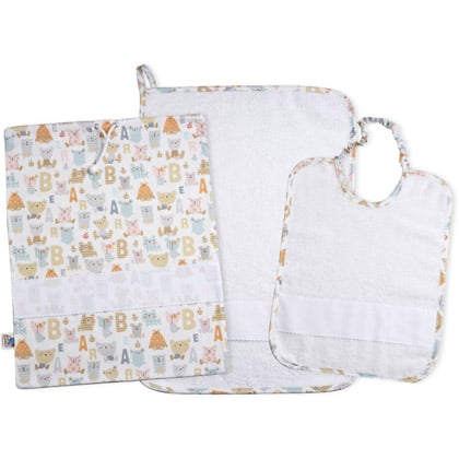 Day Care Set - Primi Passi - Dove-grey - White