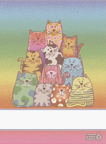 Kitchen towel - A.Mici - Rainbow