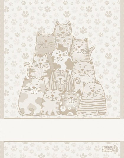 Kitchen towel - A.Mici - Ecru