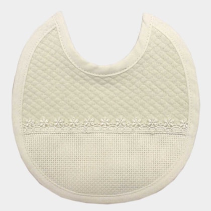 Interlock bib - Beige