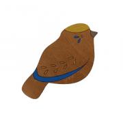 Needle Nanny - Bird - Blue