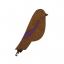 Needle Threader - Bird - Purple