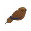 Needle Threader - Bird - Blue