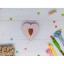 Needle Case - Heart - Pink