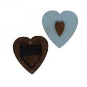 Needle Case - Heart - Blue