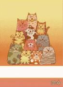 Kitchen towel - A.Mici - Red-Yellow