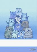 Kitchen towel - A.Mici - Blue-Turquoise