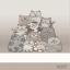 Kitchen towel - A.Mici - Ecru-Steel