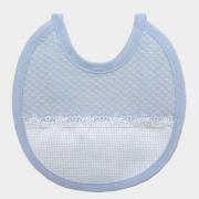 Interlock bib - Blue