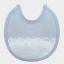 Interlock bib - Blue