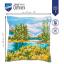Front Cushion: Landscape with Lake