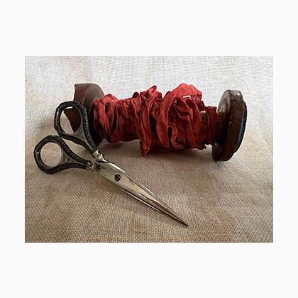 Ginger Nana Crinkle Ribbon (2yds)