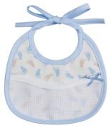 Round Bib - Sky blue