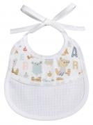 Baby Bib - White