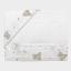 Set for the Bed- Teddy Bears Lurex - White (2pcs)