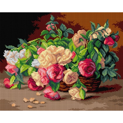 Roses in a Basket
