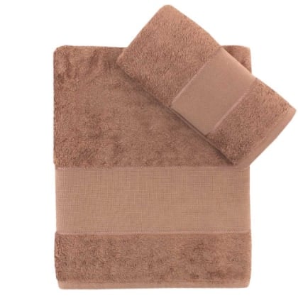 Couple of bath towels - Brown