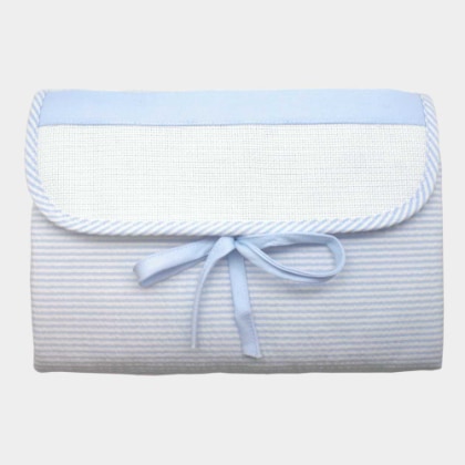 Portable changing mat - Blue