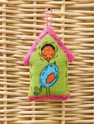 Green birdhouse