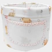 Storage Basket - Animaletti - Pink