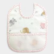 Bib - Animaletti - Pink