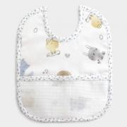 Bib - Animaletti - Blue