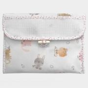 Layette organizer Pouch - Animaletti - Pink