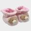 Non-slip Slippers - Teddy Bear - Pink