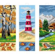 Bookmarks - Lighthouse, Woods, Mountains (3)