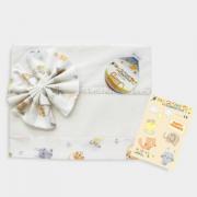 Set for Crib- Animaletti - Cream (2pcs)