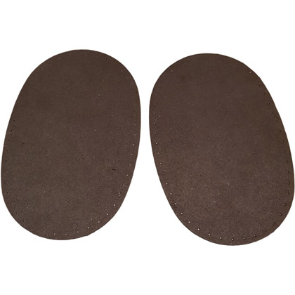 Iron-on patches Multi-fiber - Dark brown