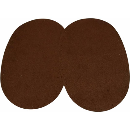 Iron-on patches Multi-fiber - Light brown