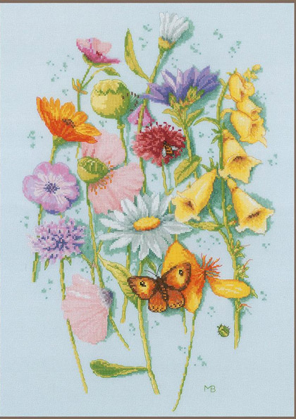 One flower of each