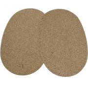Iron-on patches Multi-fiber - Melange beige