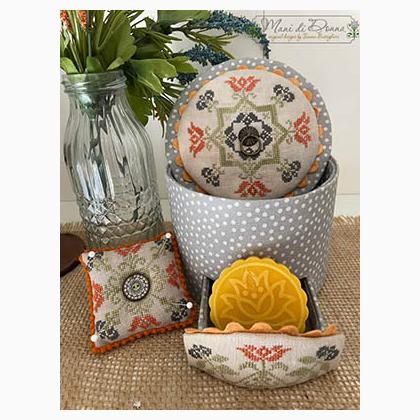 Elegant Flowers Sewing Box