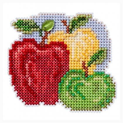 Seasonal Ornament: Apple Trio