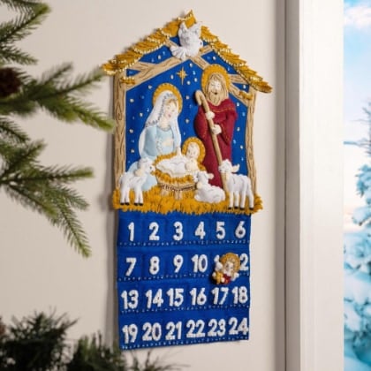 One Starry Night - Felt Advent Calendar