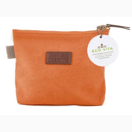 Little pouch for accessories - Terracotta