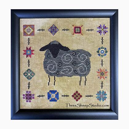 Wrapped In A Quilt - Black Sheep